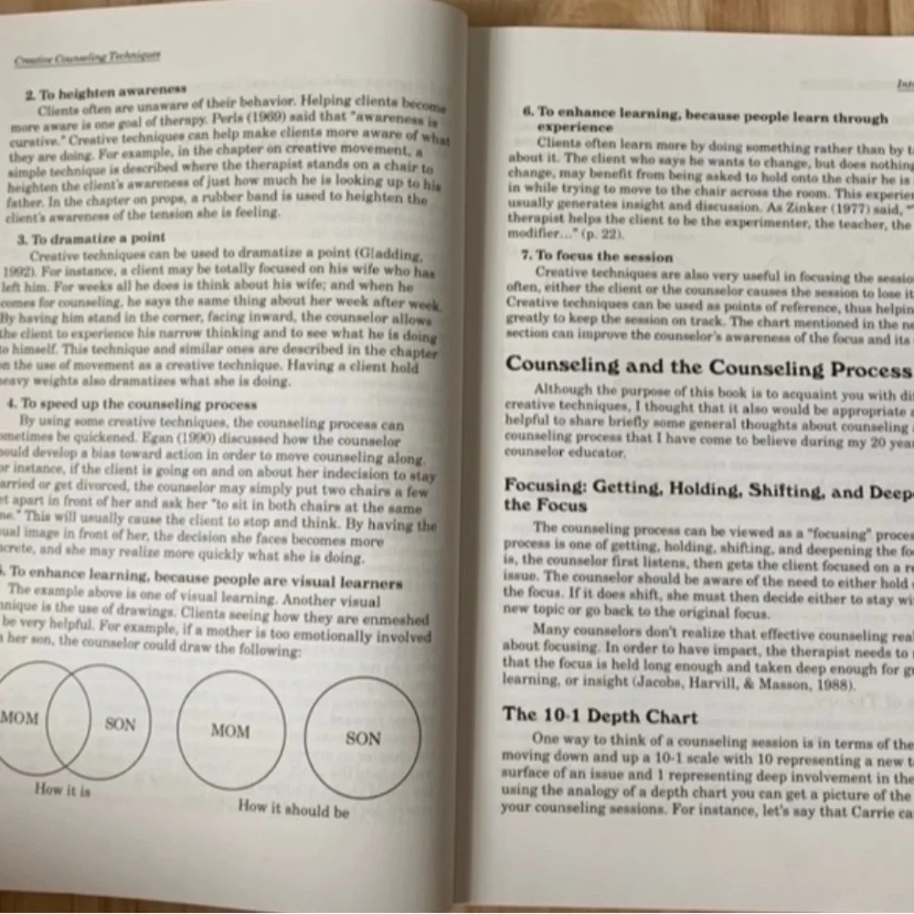 Creative counseling techniques: An illustrated guide book! New! Signed by author - Picture 6 of 11